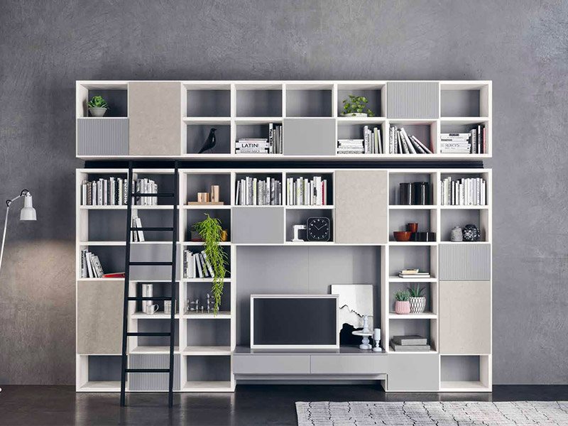 Libreria moderna componibile Top Lops Progetto Wall 30 - librerie -  Acquistabile in Milano e provincia, Monza e Brianza